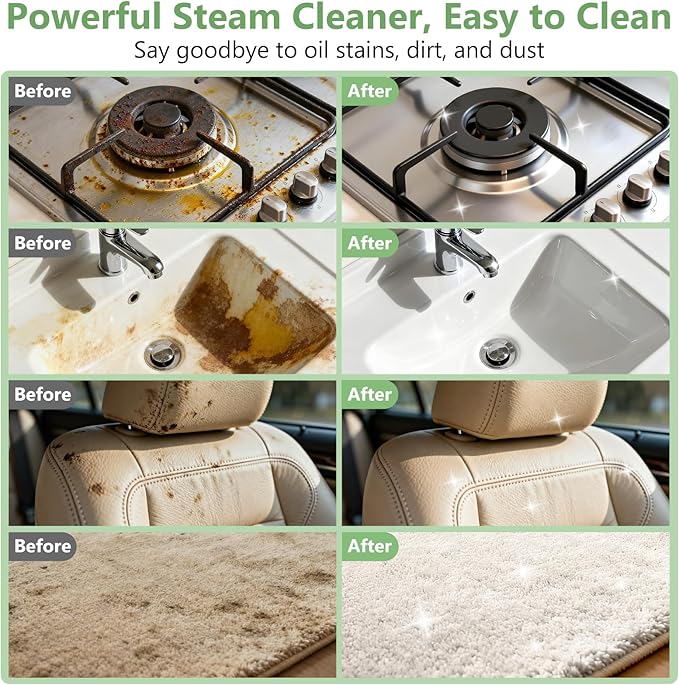 Steam Cleaner, Portable Steamer - Image 6