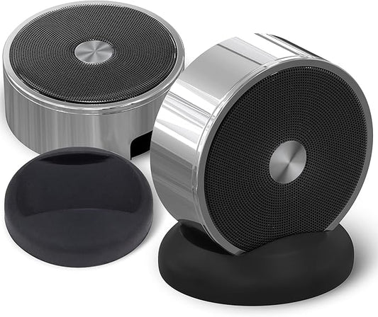 Bluetooth Speaker Set: Wireless Stereo Dual Pairing Portable Twin TWS System by LongRunTechnologies