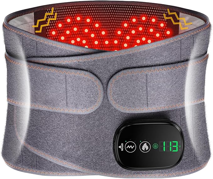 Lower Back Massager with Heat, Heating Pad by Unknown