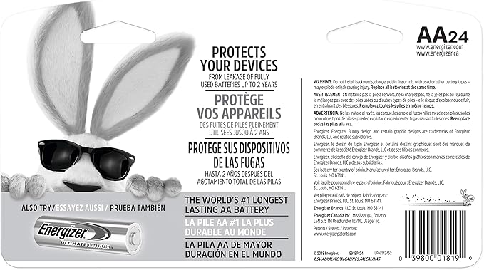 Energizer AA Batteries, MAX Double AA Battery Alkaline - Image 9