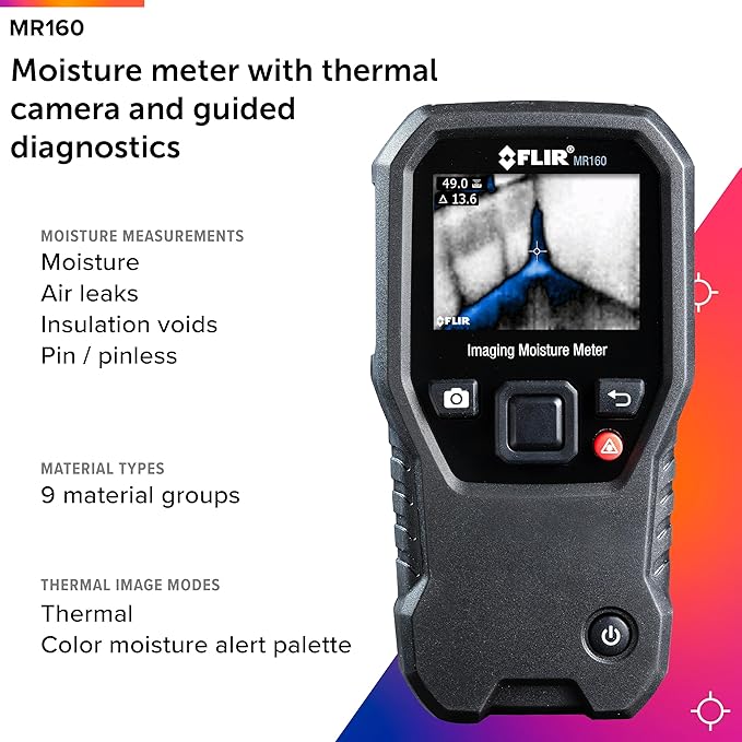FLIR MR160 - Thermal Imaging Moisture Meter - - Image 3