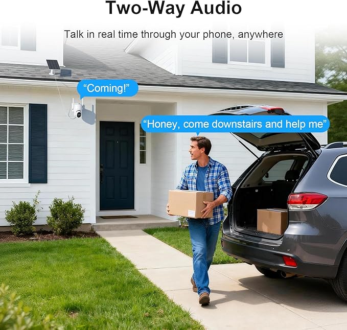 HOSAFE.COM Cameras for Home Security Outdoor, WiFi Outdoor Camera Wireless - Image 7