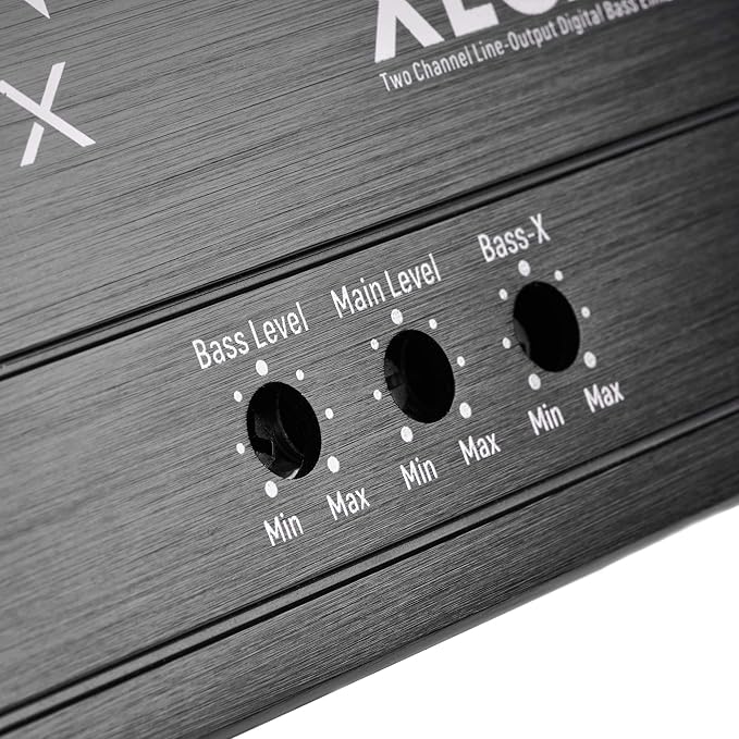 NVX XLCA2 X-Series 2-Channel Line Out Converter Digital Bass Enhancer - Image 8
