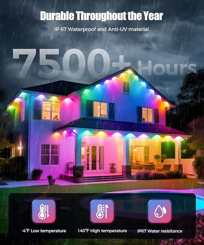 POOFZY Permanent Outdoor Lights - Image 3