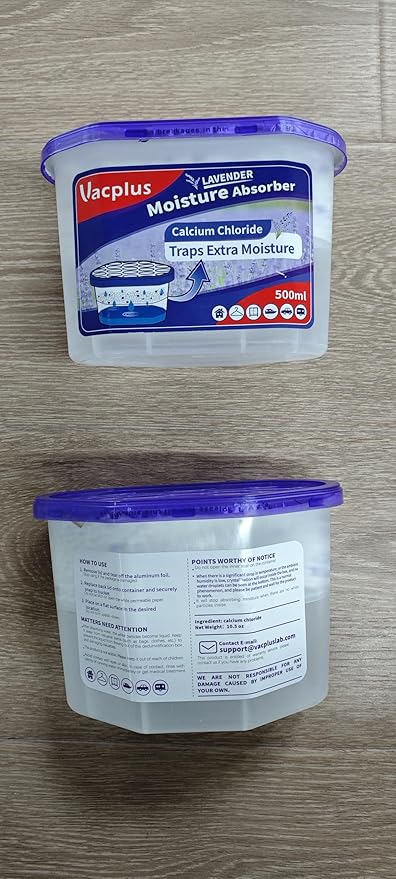 Vacplus Moisture Absorbers, 10.5 Oz Humidity Absorber Boxes Attracts Extra - Image 2