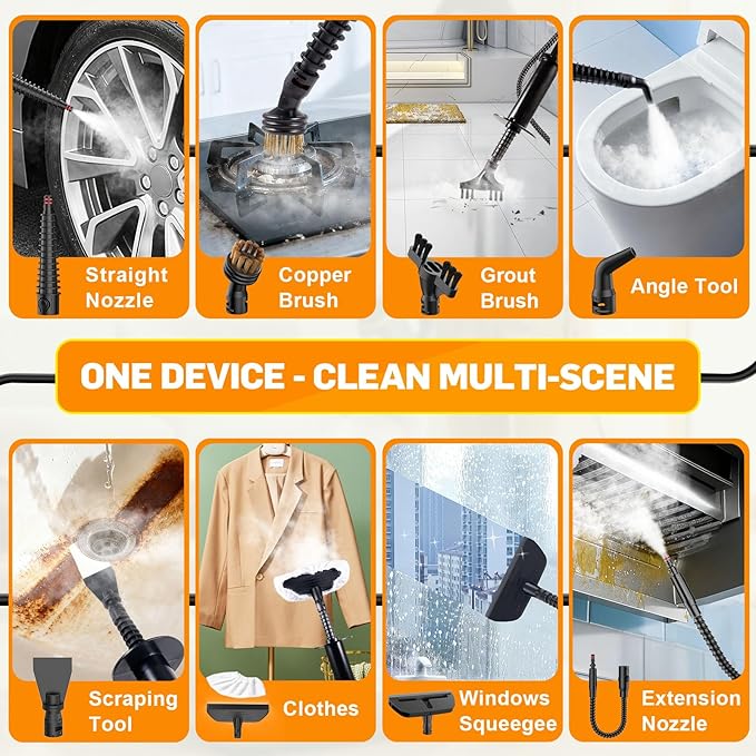 Handheld Pressurized Steam Cleaner - Image 6