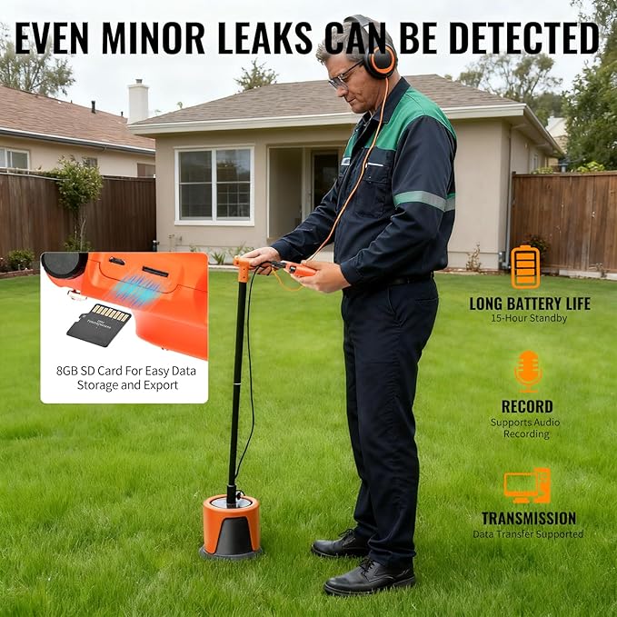 PQWT L2000 Underground Water Leak Detectors - Image 5