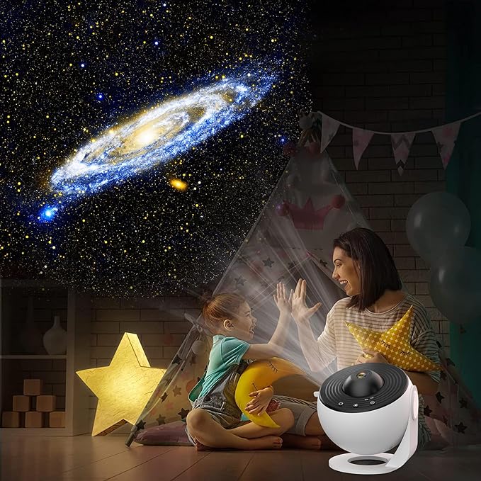 FLEVO Planetarium Star Projector, Galaxy Projector, Realistic Starry Sky Night - Image 7
