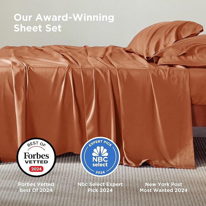 Bedsure King Size Sheets Set, Cooling Sheets - Image 2