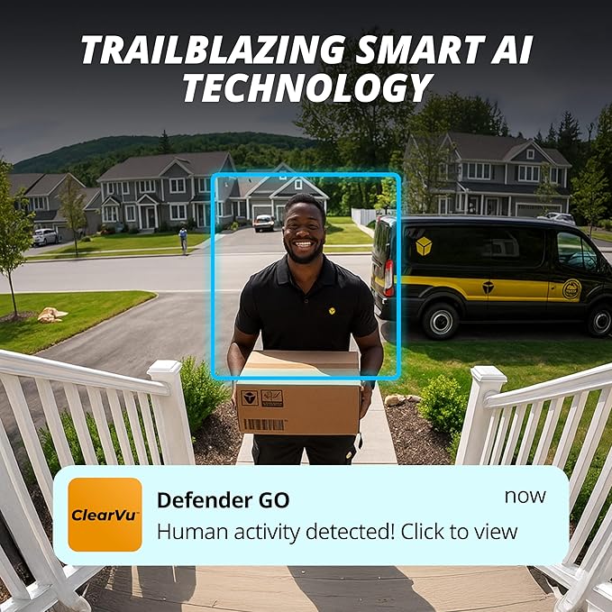 Defender GO 2K AI Powered WiFi Indoor/Outdoor Home, Baby Security Camera - Image 3
