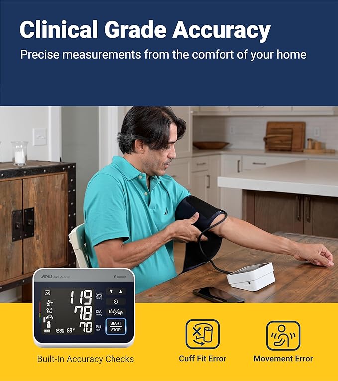 A&D Medical Precision Check Pro Blood Pressure Monitor - Image 4