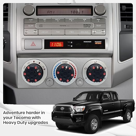 2nd Gen Tacoma Accessories AC Knob Upgrade - Image 2