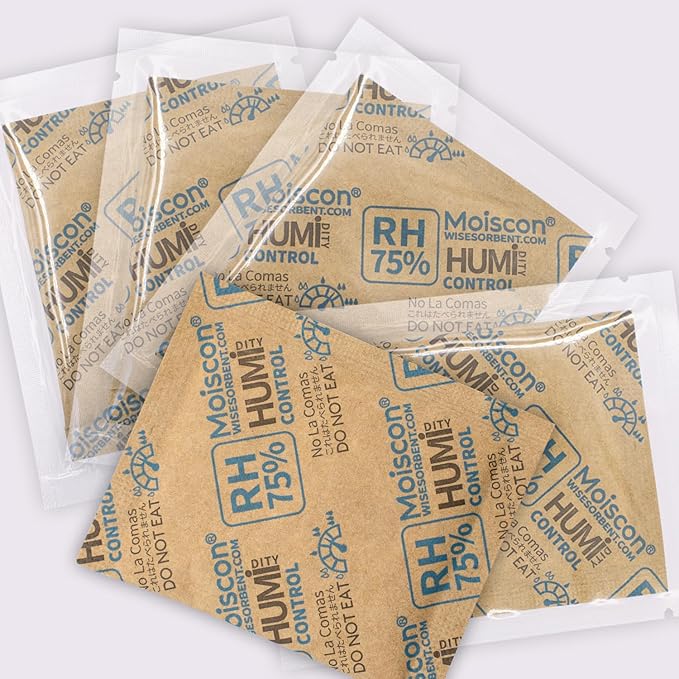 Wisesorb 90 Pack 75% RH Size 8 Two-Way Humidity Control Packs - Image 9
