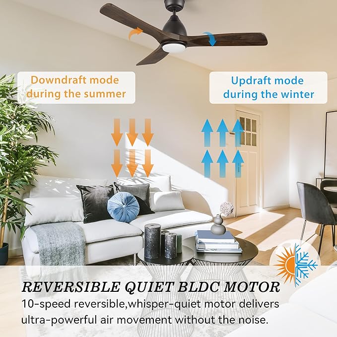 SMAAIR 48" Smart Ceiling Fan - Image 6