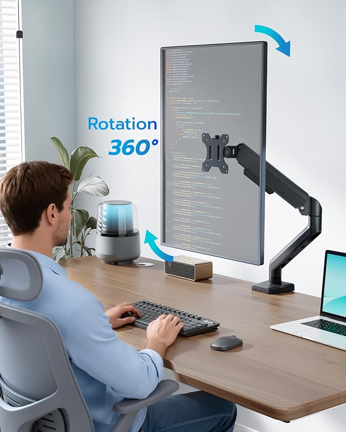 ARES WING Heavy Duty Single Monitor Arm - Image 9
