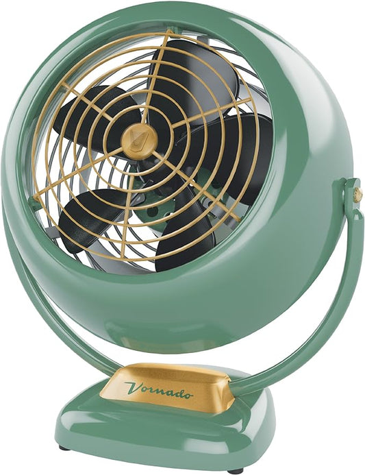 Vornado VFAN Vintage Air Circulator Fan, 3 Speeds, Metal Construction, by Vornado