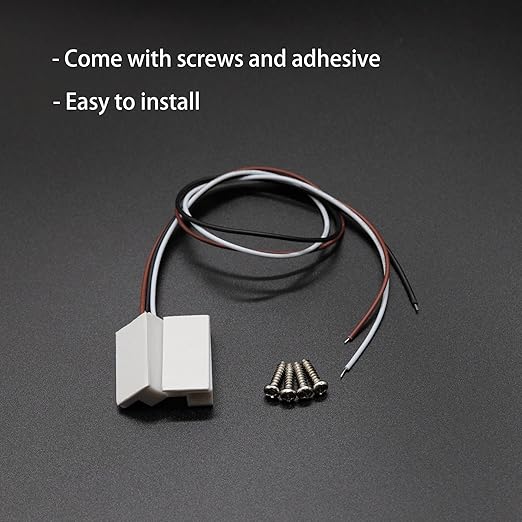 VictorsHome Magnetic Reed Switch NC NO COM Surface Mount Wired Door Window - Image 5