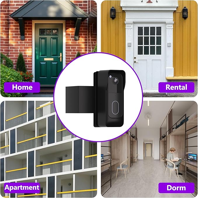 Blink Doorbell Mount, 90° Adjustable, Anti-Theft, No-Drill Mount - Image 8