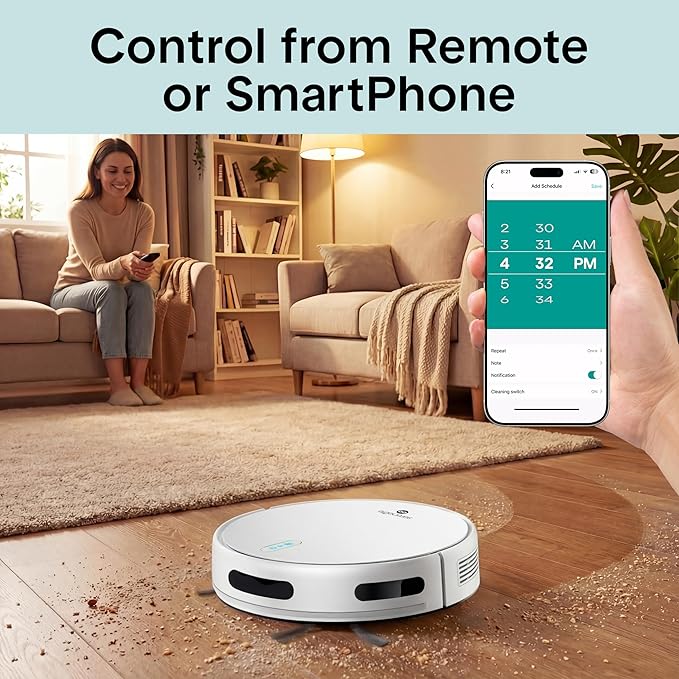 SereneLife Automatic Robot Vacuum Cleaner and Mop Combo, Pro Edition - Image 6