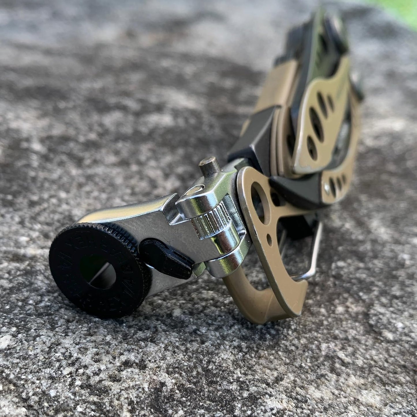 711L Flat End Flex Head EDC Ratchet Wrench - Screwdriver Accessory Compatible with Multitools' Flat Bit Adapters