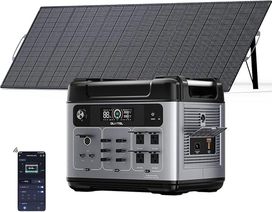 OUKITEL P2001 Plus 2400W Solar Generator by OukitelPowerStation