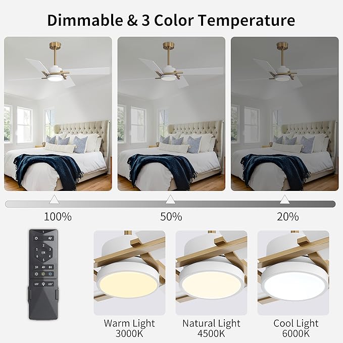 WINGBO 54 Inch Ceiling Fan - Image 5