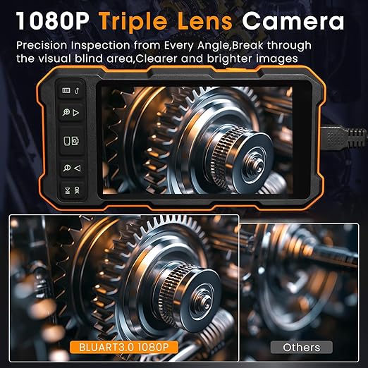 Epicmate Triple Lens Sewer Inspection Camera-Endoscope Camera - Image 4