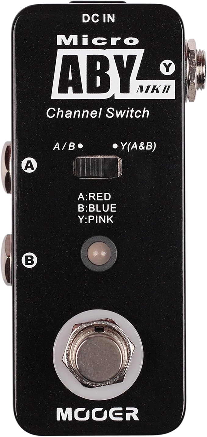 MOOER Micro ABY MKII Channel Switch Pedal by MOOER