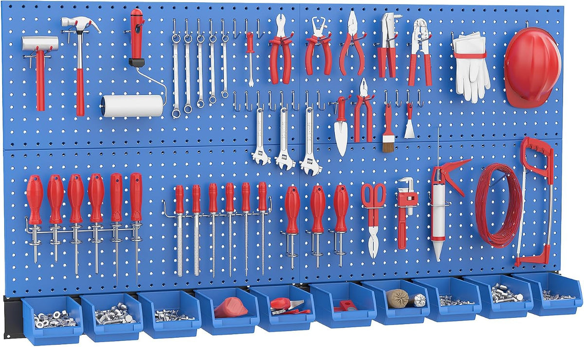 Ultrawall Pegboard Wall Organizer, Garage Storage System