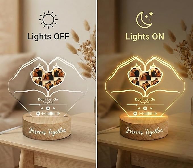Personalized Spotify Plaque Night Light - Image 4