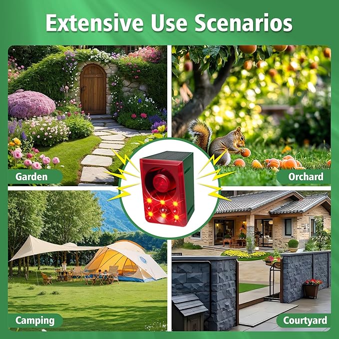 ChunHee Solar Outdoor Motion Sensor Alarm - Image 8