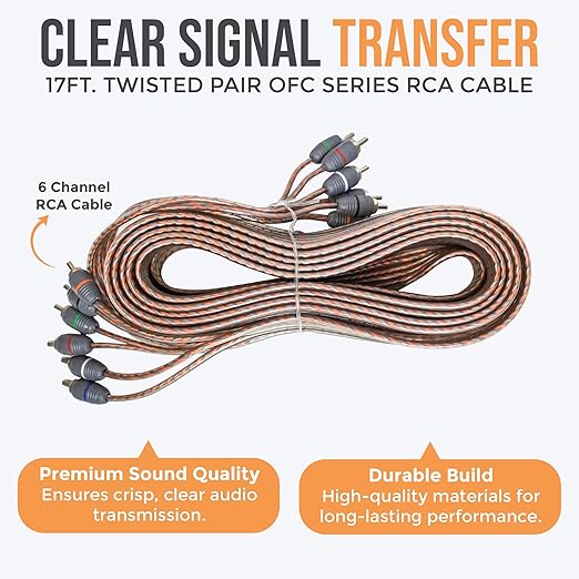Elite Audio Premium Series Amp Kit Copper Clad Aluminum Wire, Triple-Shielded - Image 5