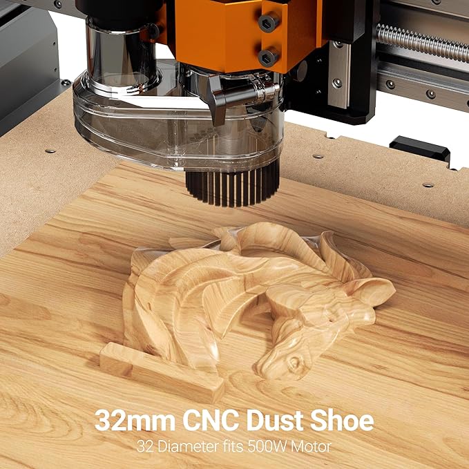 Supports 300W Spindle/500W Spindle Motor CNC Machines CNC Vacuum Cleaner - Image 7