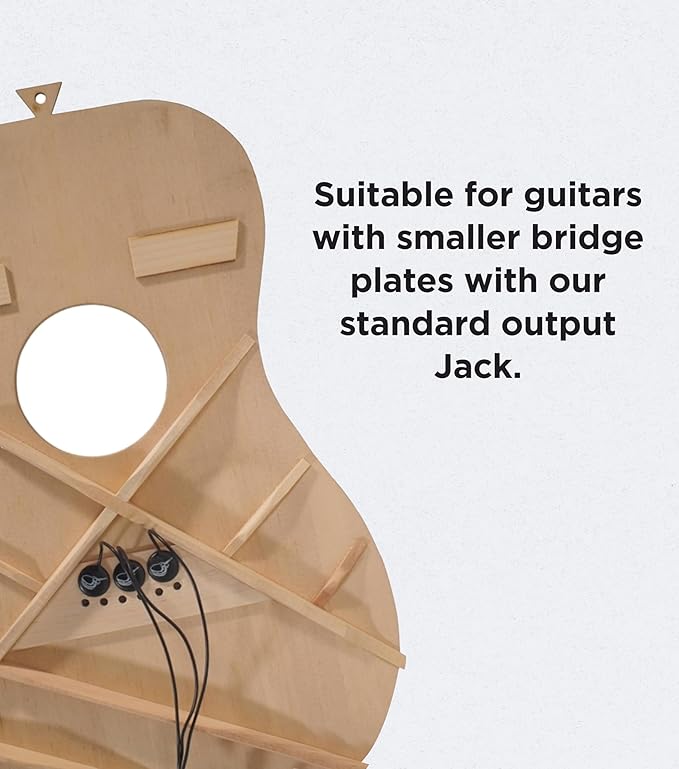 Journey Instruments Passive Piezo Acoustic Pickup – EP101KM Three Balanced - Image 5