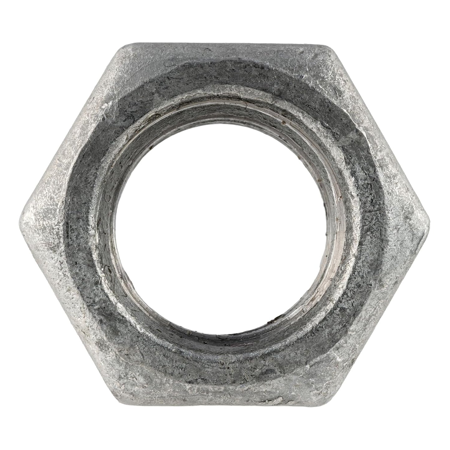 5/8"-11 (25 Pack) Galvanized Grade 2 Hex Nuts, Coarse Thread, Hot Dipped, Industrial/Commercial Grade ASME B18.2.2 by Makers Bolt