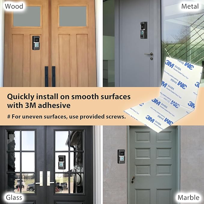 Heart of Tafiti Anti-Theft Video Doorbell Mount, Compatible - Image 7
