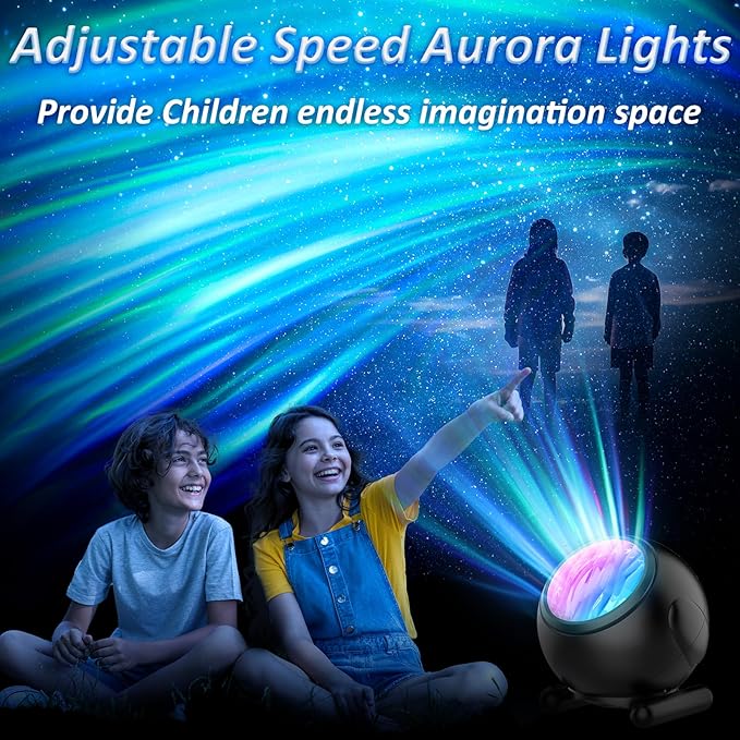 Northern Lights Projector, LED Night Light Aurora Projector - Image 8
