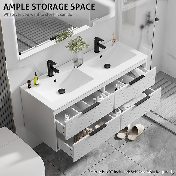 eclife 48" Bathroom Vanities Cabinet - Image 3