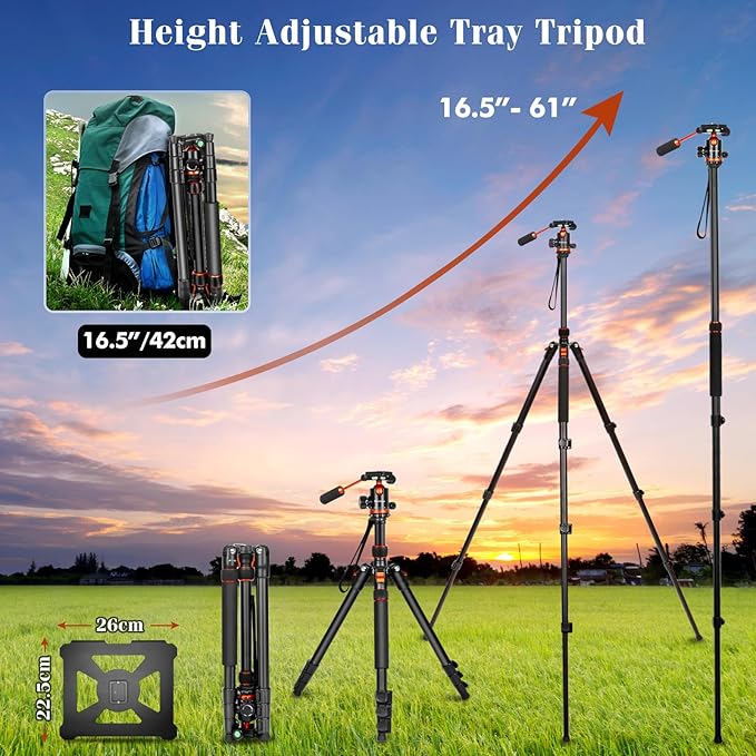 Nietoto Camera Tripods & Projector Stand, 2 in1 Tripod - Image 7