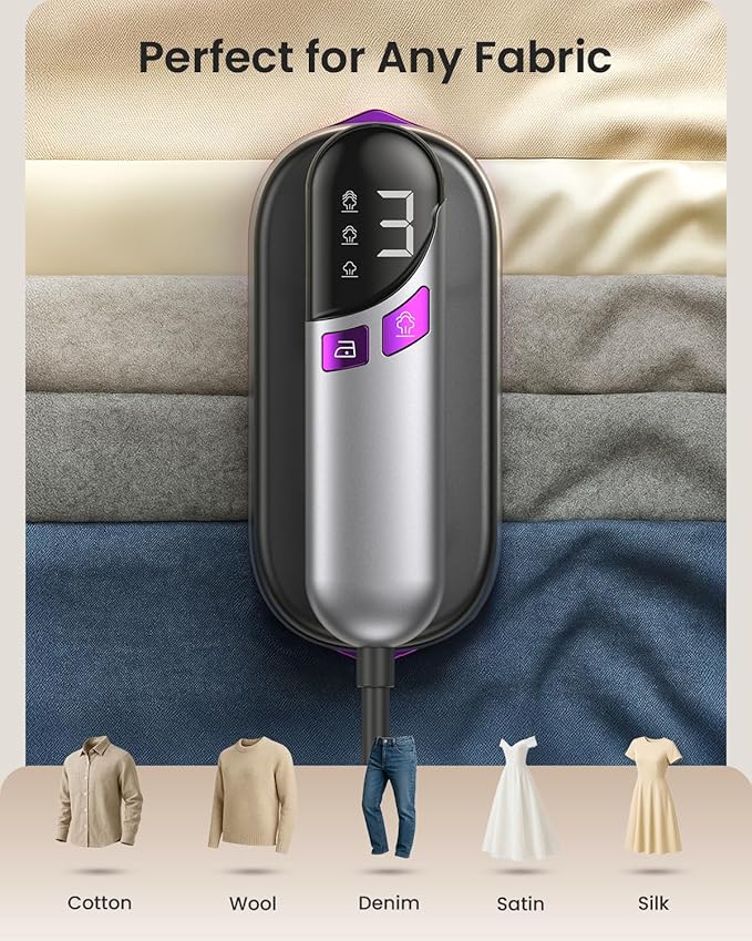 LOXP 2-in-1 Handheld Steamer and Iron - Image 5