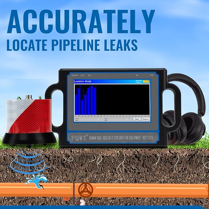 PQWT GT500A Groundwater Finder 500M Depth Water Locator - Image 6