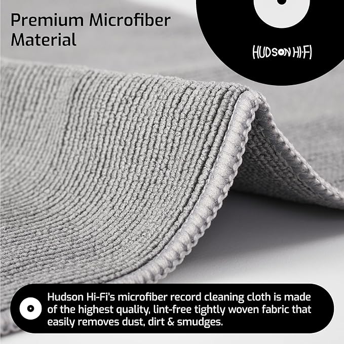 Hudson Hi-Fi Anti Static Microfiber Record Cleaning Cloth - Image 5