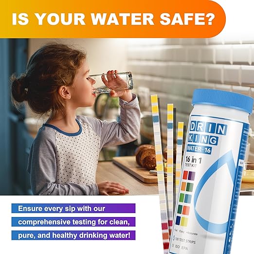 AAwipes Drinking Water Test Strips 17-in-1 100 Strips + 2 Bacteria Tester Kits - Image 4