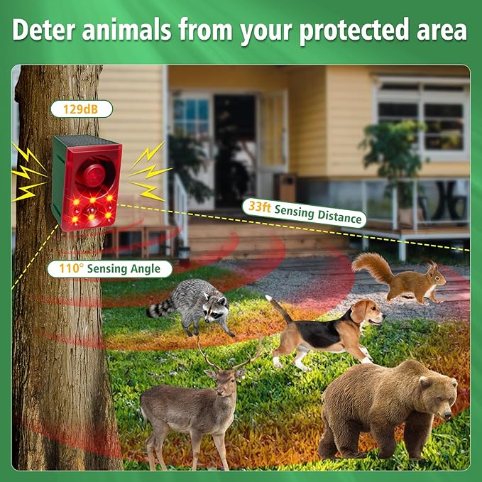 ChunHee Solar Outdoor Motion Sensor Alarm - Image 3