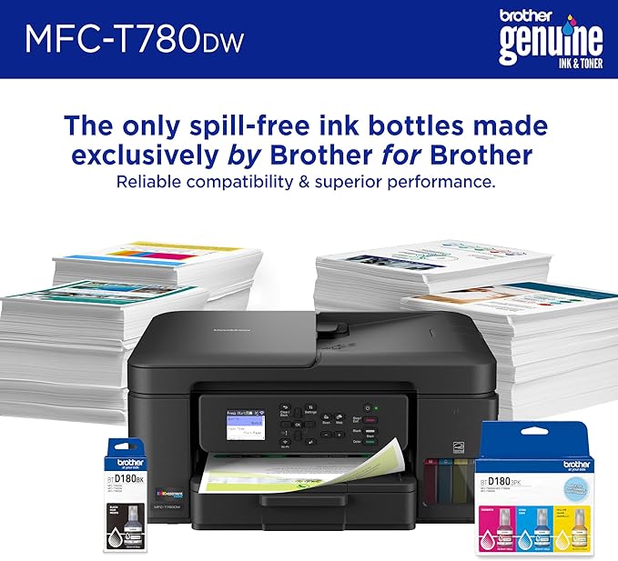 Brother INKvestment Tank 780 Wireless Color Inkjet All-in-One Printer - Image 4