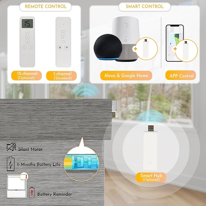 Persilux Smart Motorized Blinds - Image 3