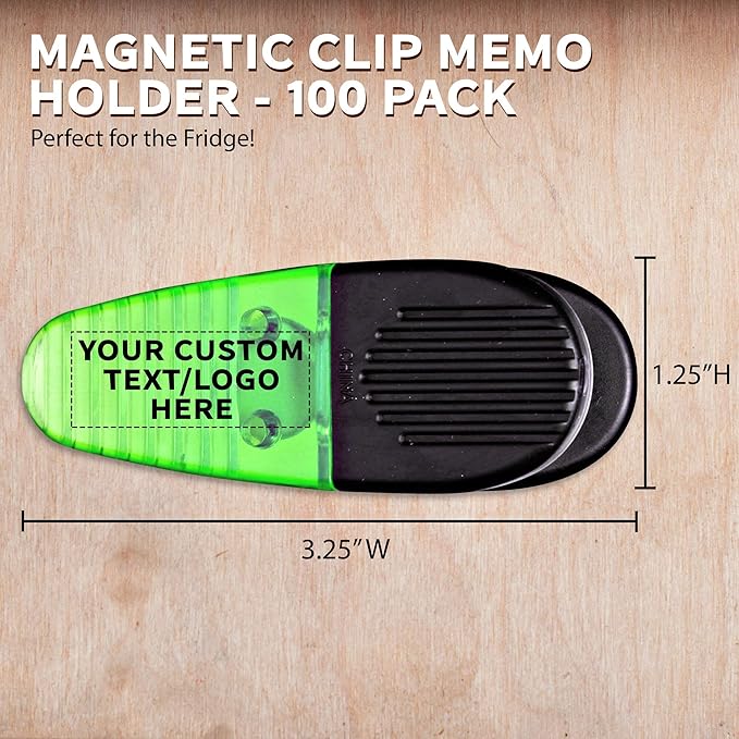 100 Magnetic Memo Holders Set - Image 5