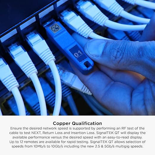 TREND Networks | SignalTEK QT | Upto 10G Copper Qualification Tester | Live - Image 5