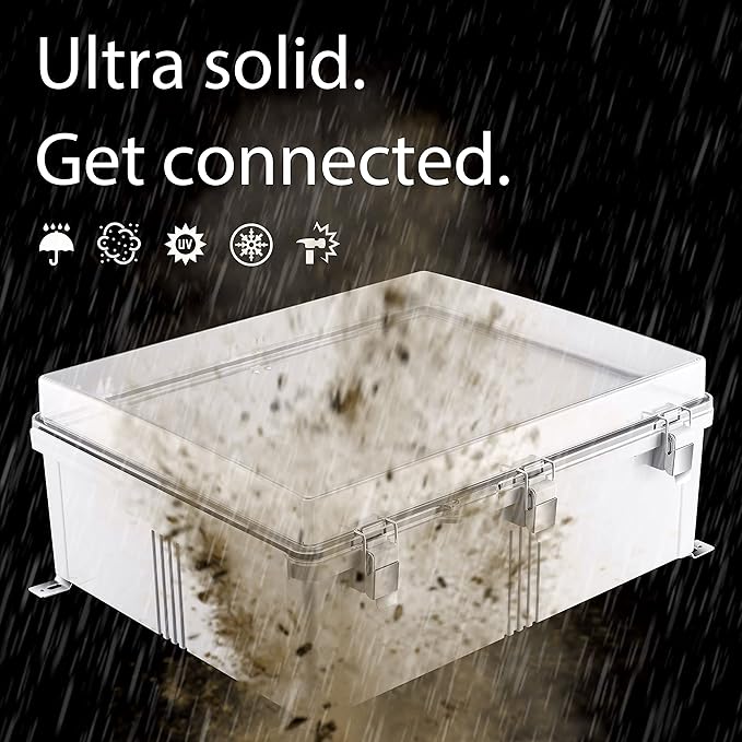 Gratury Junction Box, IP67 Waterproof Plastic Enclosure - Image 2