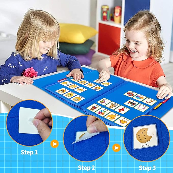 Visual Communication Book, Nonverbal Communication Board, Autism Language - Image 3